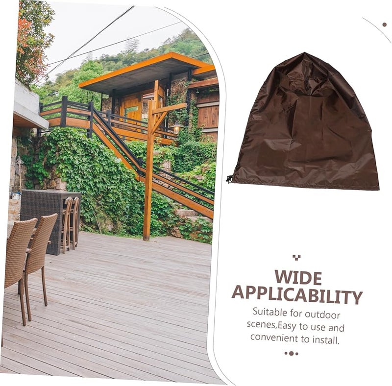 Heavy Duty Weather Resistant Patio Heater Cover Windproof Easy Installation - Image 3